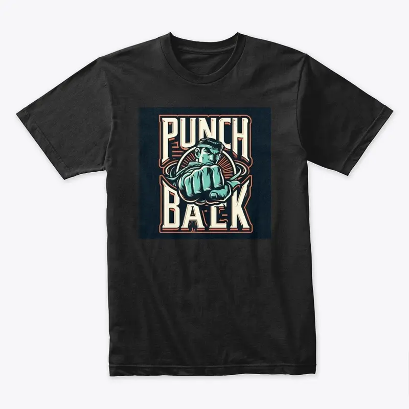 Punch Back S. Fighter tee! 